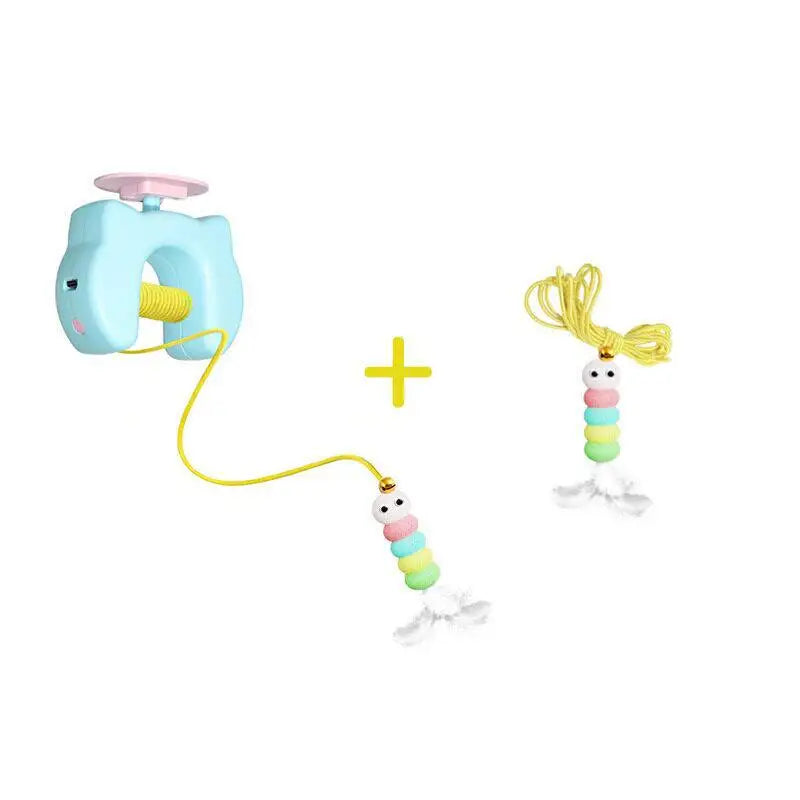 Smart Electric Yoyo Cat Toy – Auto-Lifting Interactive Door Toy