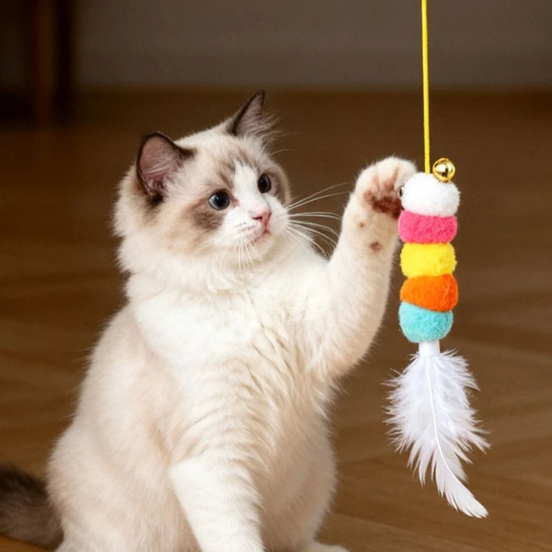 Smart Electric Yoyo Cat Toy – Auto-Lifting Interactive Door Toy