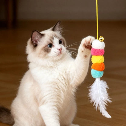 Smart Electric Yoyo Cat Toy – Auto-Lifting Interactive Door Toy