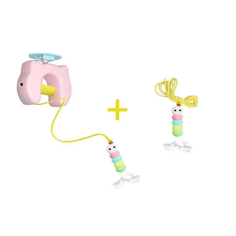 Smart Electric Yoyo Cat Toy – Auto-Lifting Interactive Door Toy